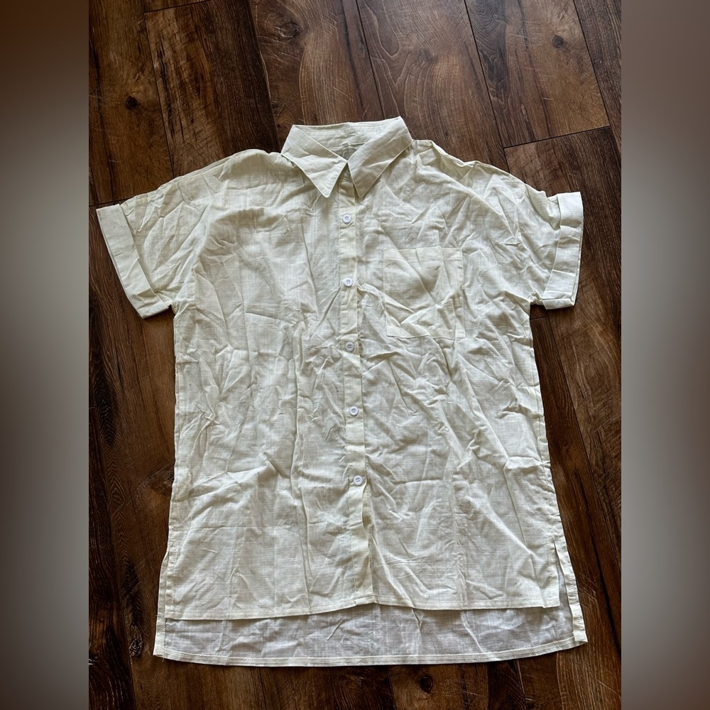 Large shirt me s button down nwot